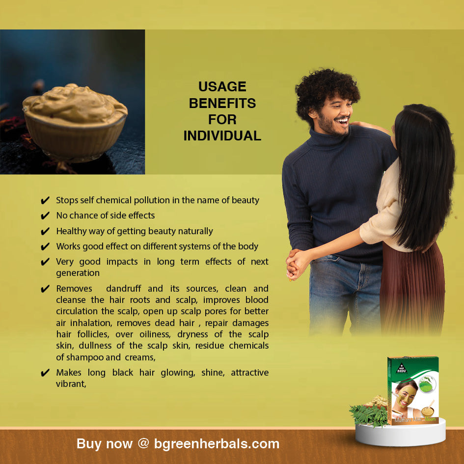 MaaRedu Multhani Mitti and Neem Face Pack Powder