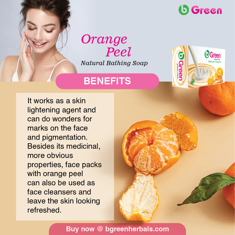 BGreen Orange Peel Soap