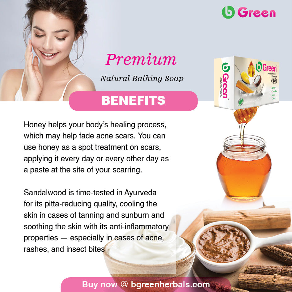BGreen Premium Honey Soap