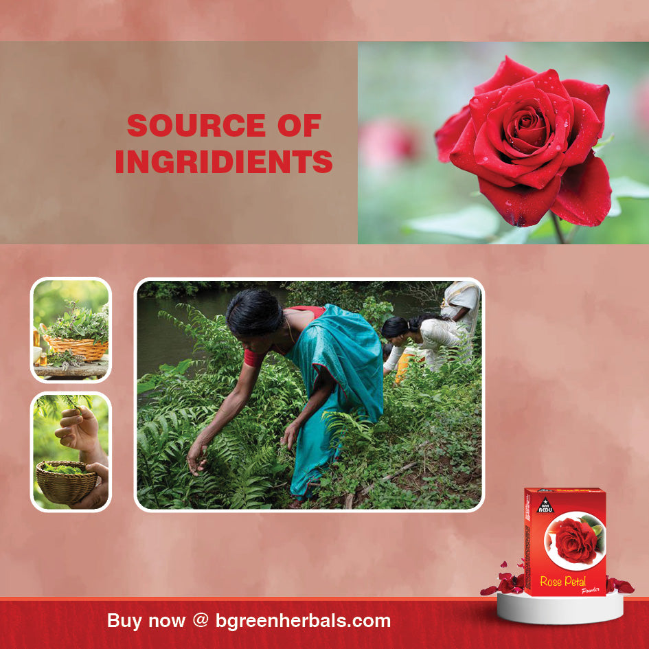 MaaRedu Rose Petals Face Pack Powder