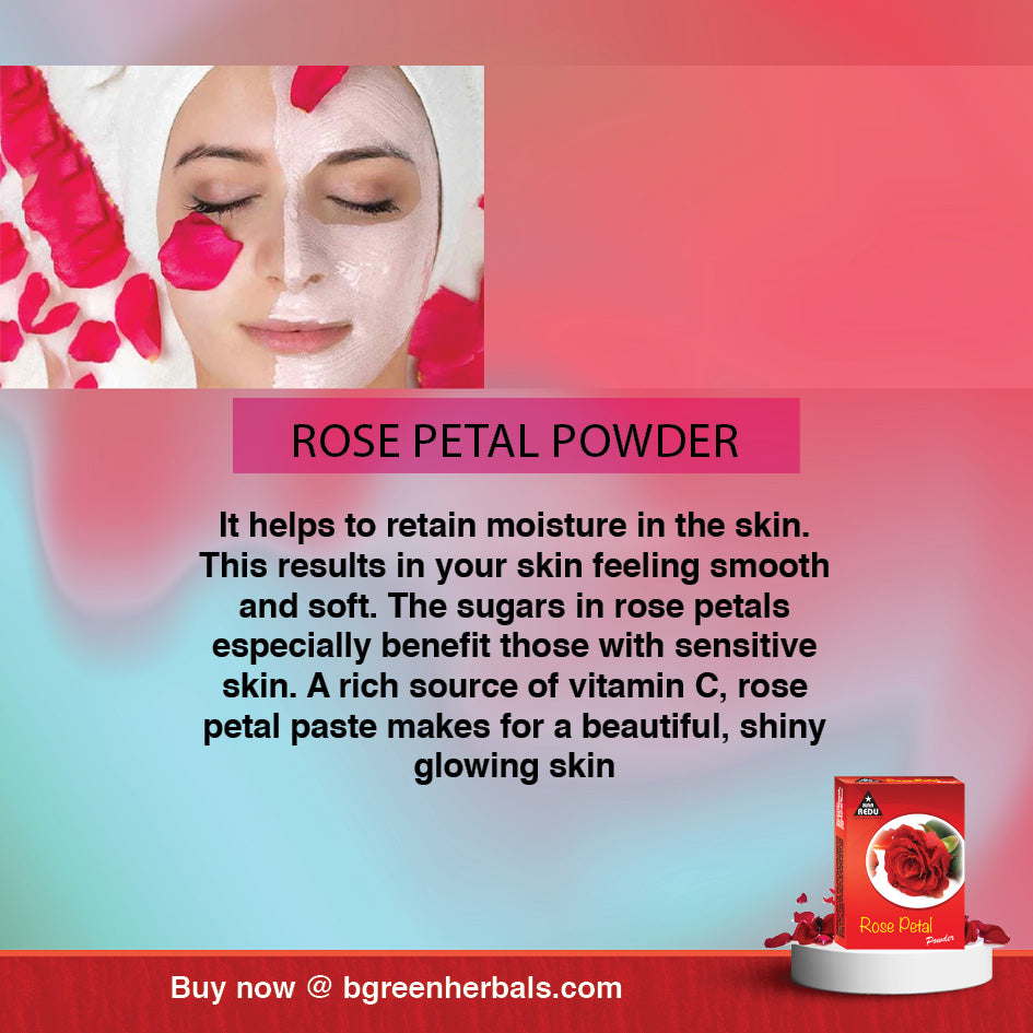 MaaRedu Rose Petals Face Pack Powder