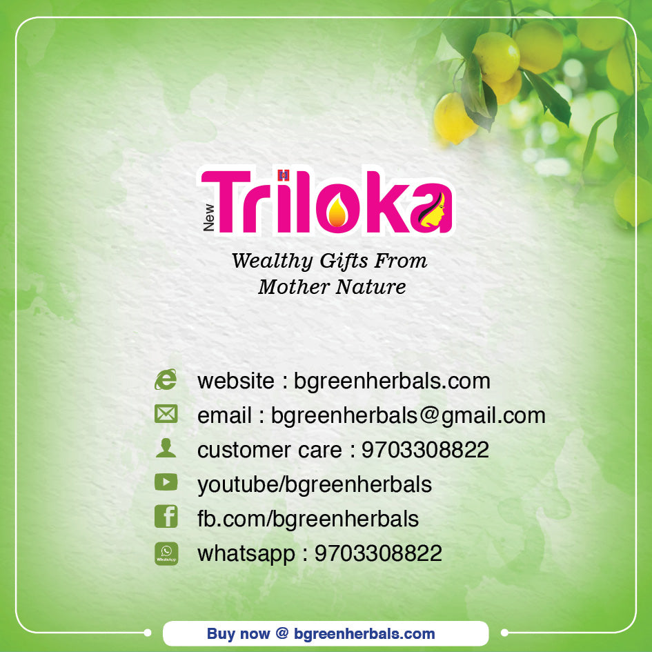 Triloka Anti Dandruff Head Bathing Powder