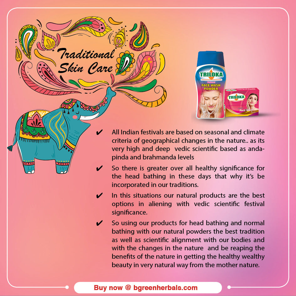 Triloka Face Wash Powder
