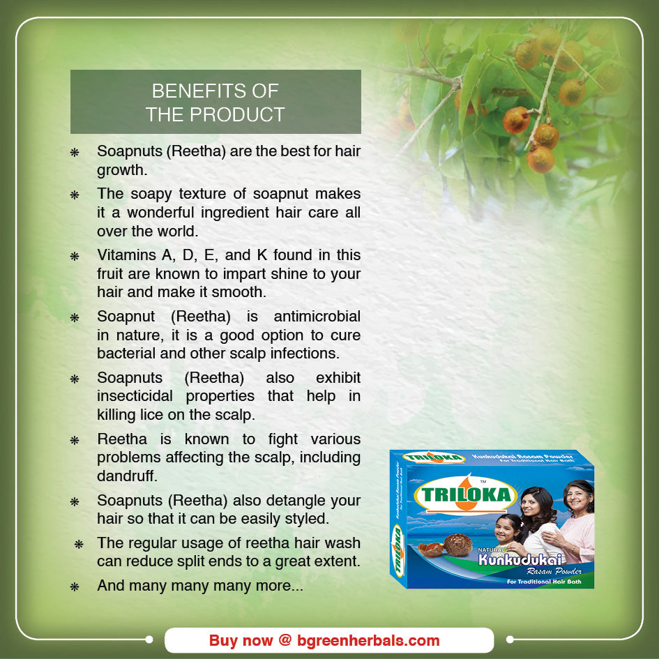 Triloka Reetha Rasam Powder