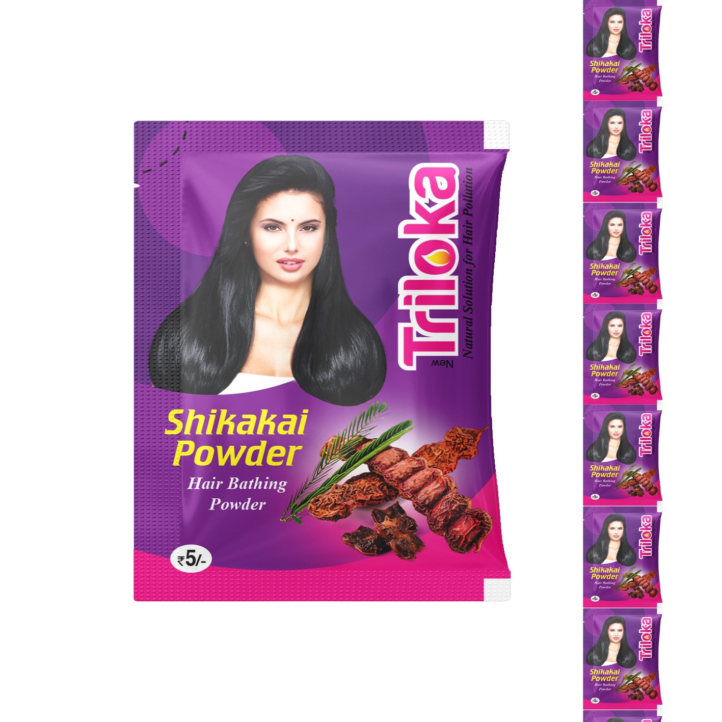 Triloka Shikakai Head Bathing Powder