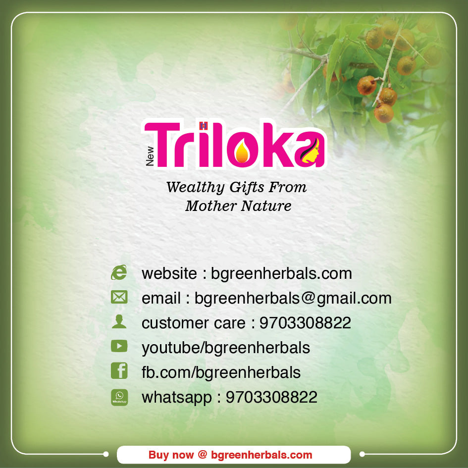 Triloka Reetha(Soapnut) Head Bathing Powder
