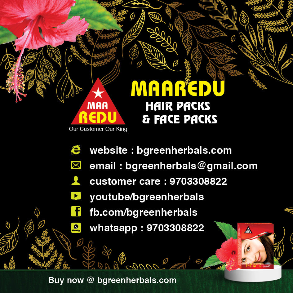 MaaRedu Hibiscus Hair Care Powder