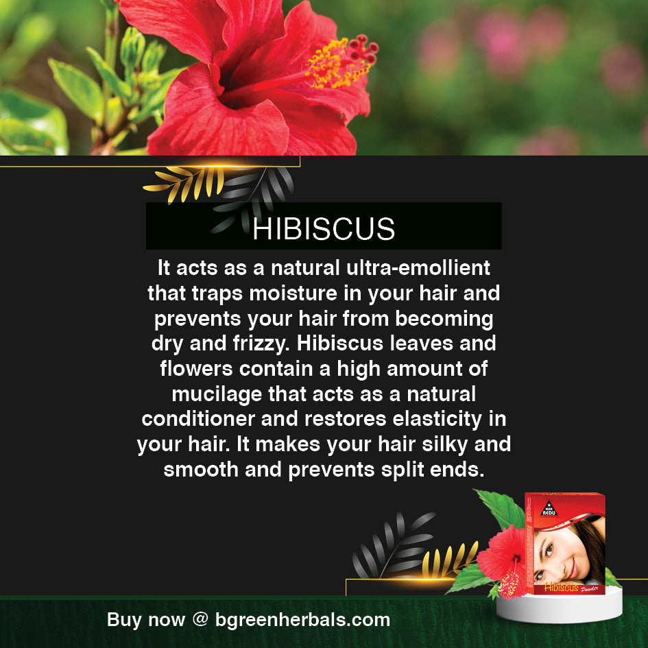 MaaRedu Hibiscus Hair Care Powder