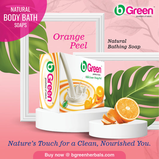 BGreen Orange Peel Soap