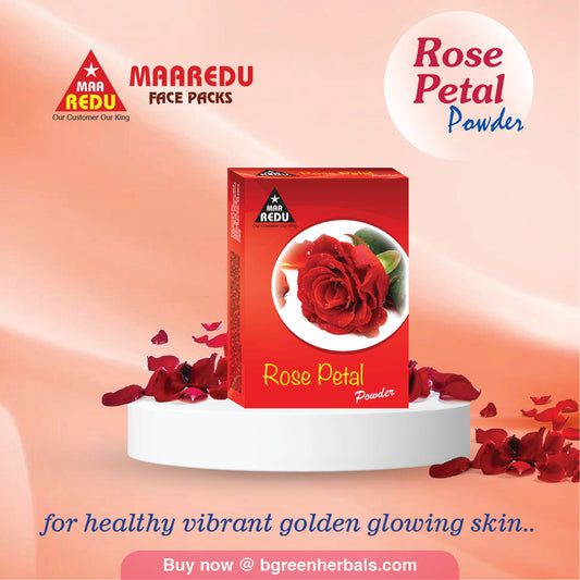 MaaRedu Rose Petals Face Pack Powder