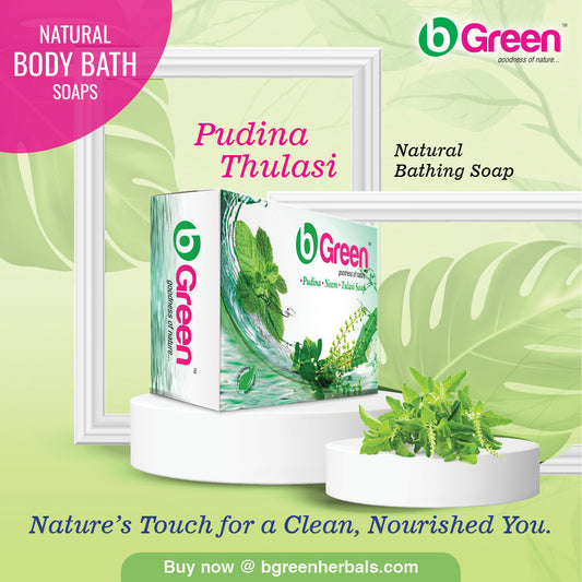 BGreen Pudina & Tulasi Soap