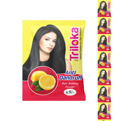 Triloka Anti Dandruff Head Bathing Powder